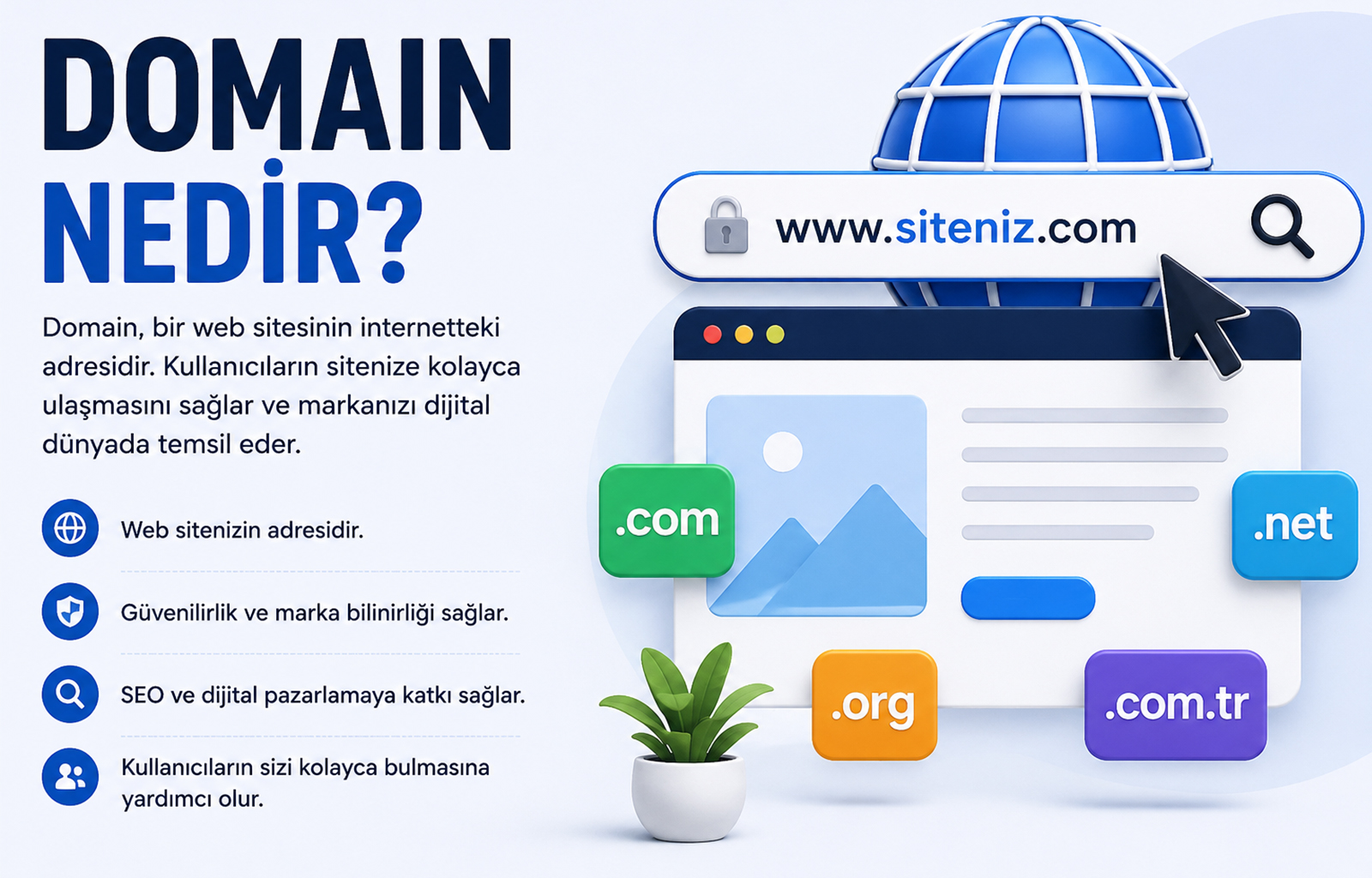 Domain Nedir? | Alan Adı Ne İşe Yarar?