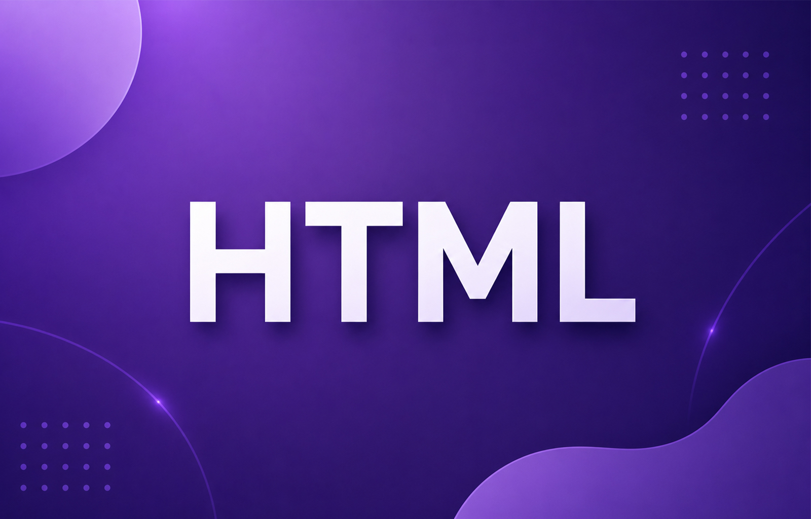 HTML Nedir?