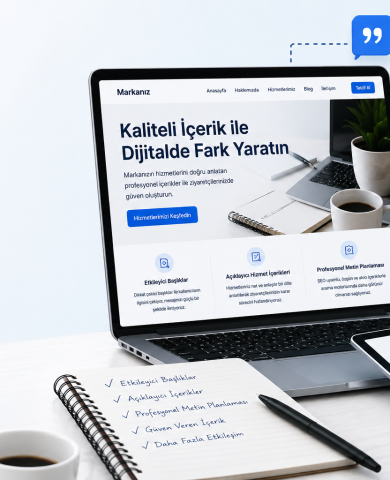 Kaliteli ve Özgün İçerik